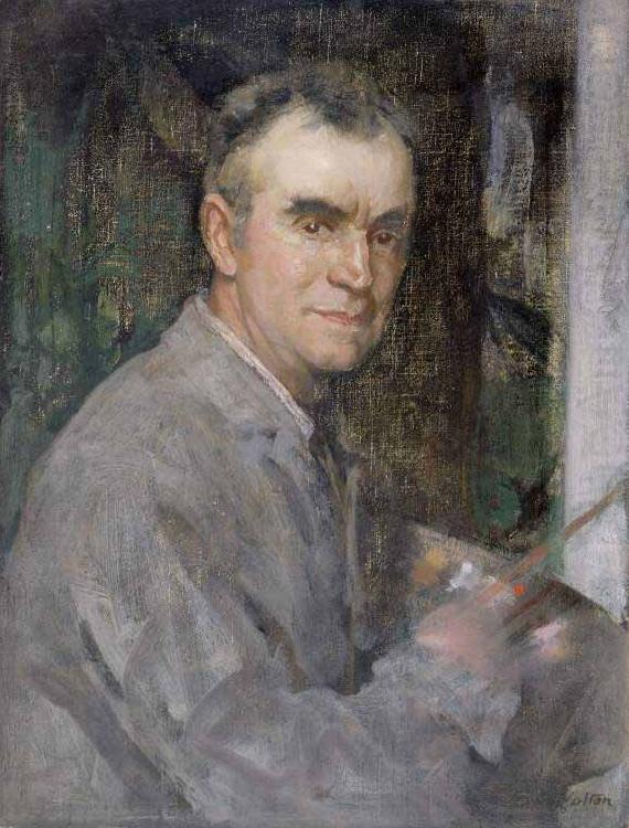 Edward Arthur Walton Self portrait china oil painting image